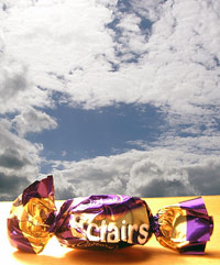 A sweet sacrificed for the Saviour, proportionately as good as a crucifixion any day